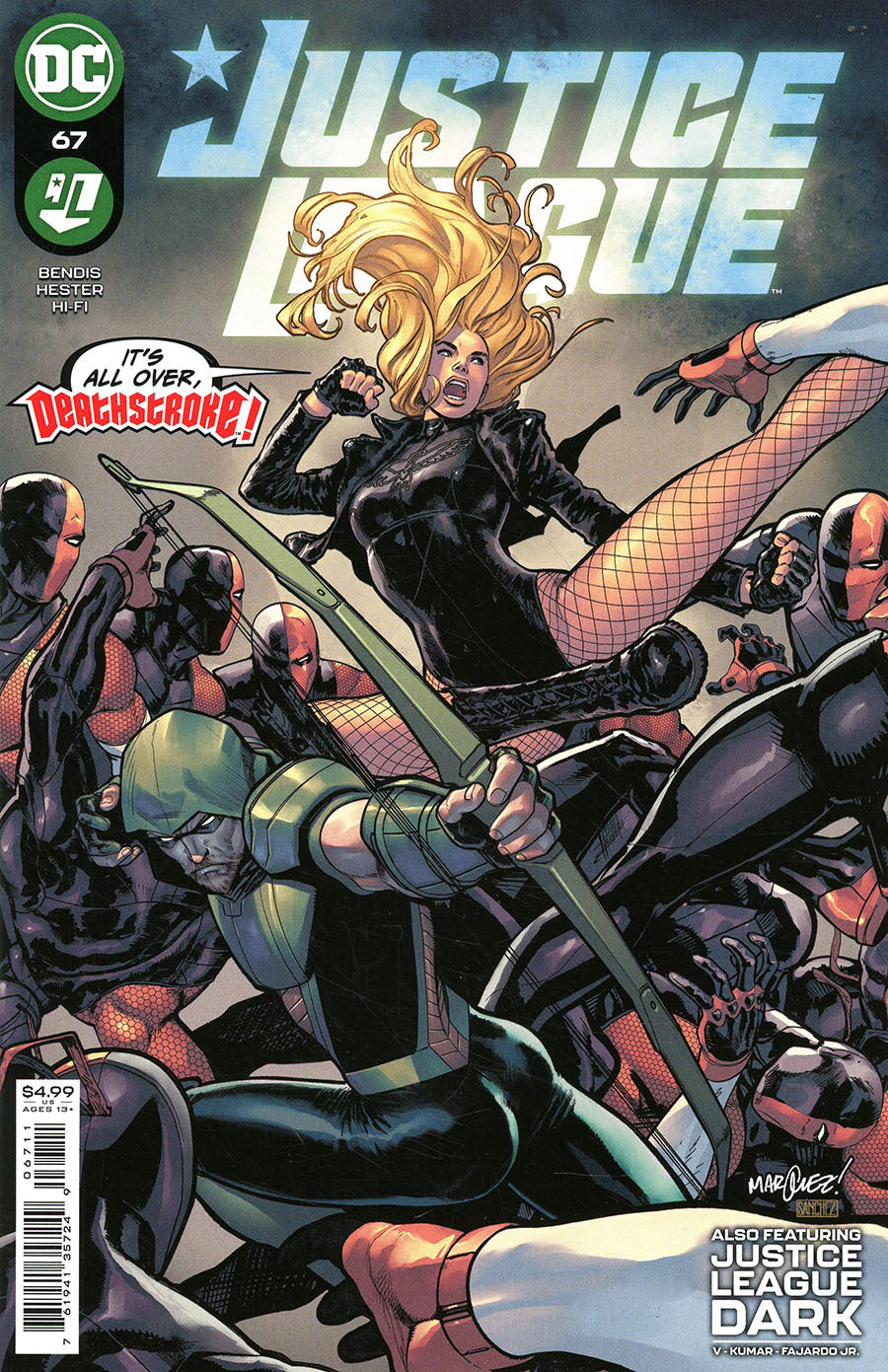 Justice League #67 CVR A DC Comics 2021 FN
