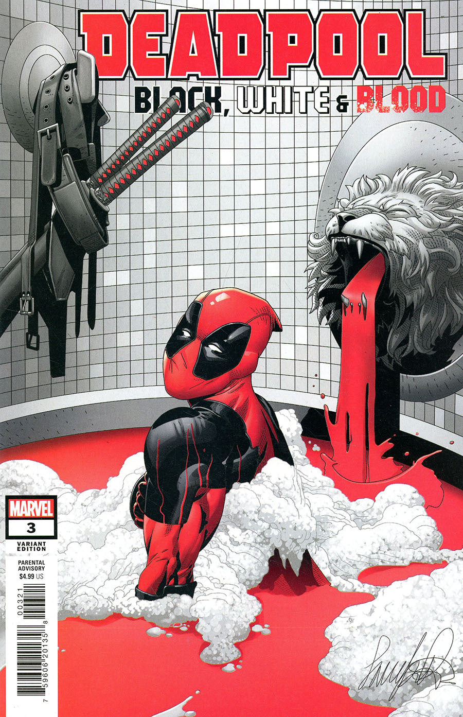 Deadpool: Black, White & Blood #3 - CVR B (FN)