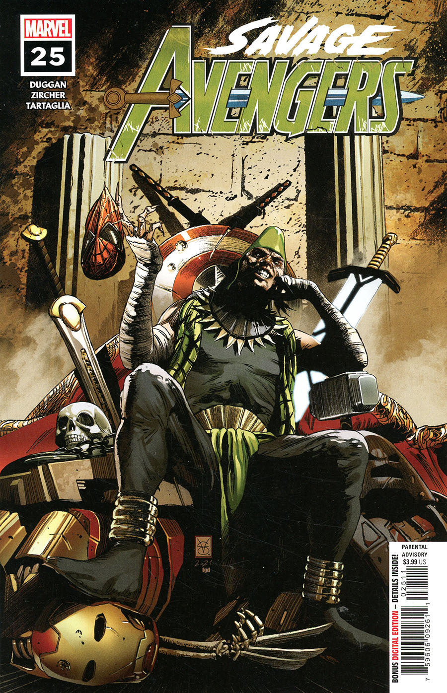 Savage Avengers #25 CVR A Marvel 2021 VF