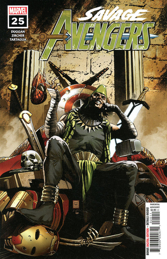 Savage Avengers #25 CVR A Marvel 2021 VF