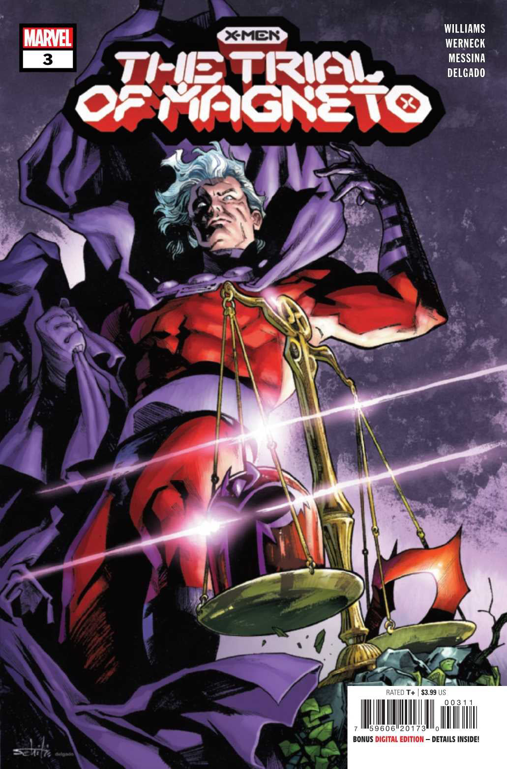 X-Men: The Trial of Magneto #3 - CVR A (FN)