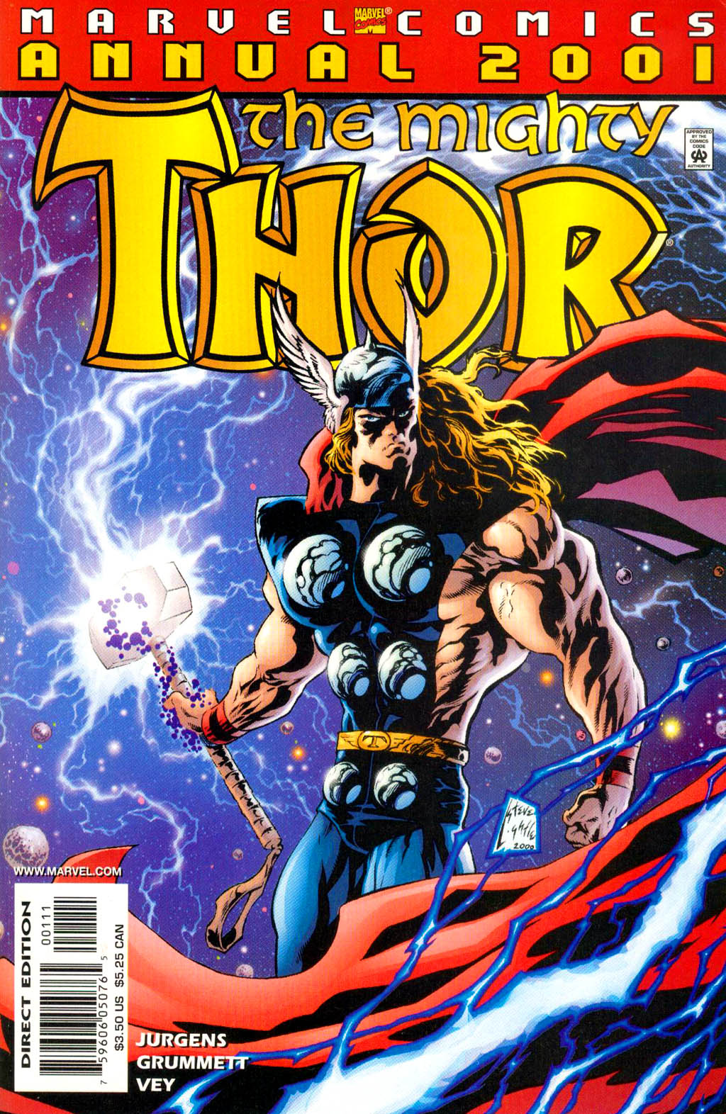 Thor 2001 #1 - CVR A (VF)