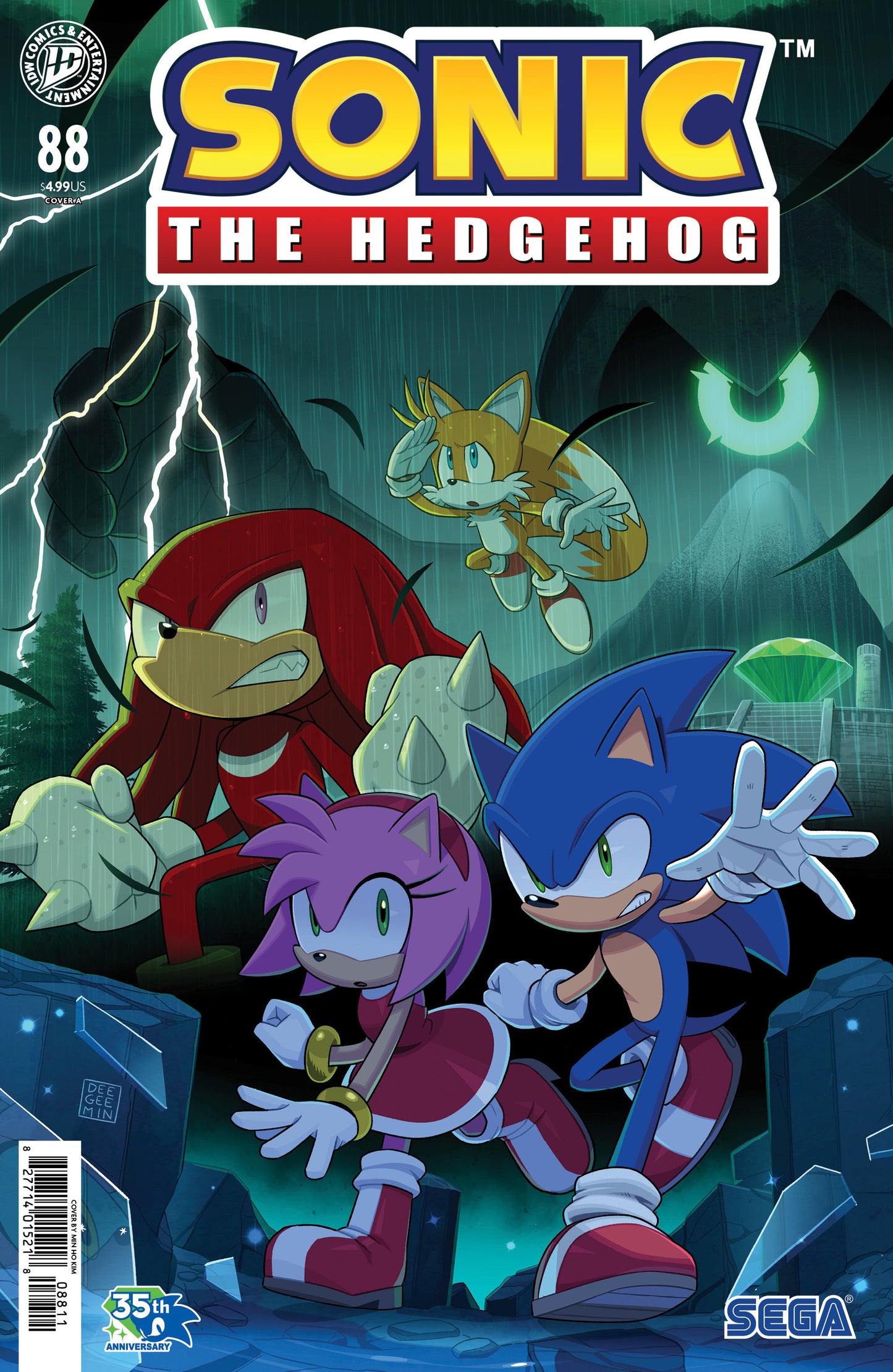 Sonic the Hedgehog #88 Cover A (Kim) (VF/NM)
