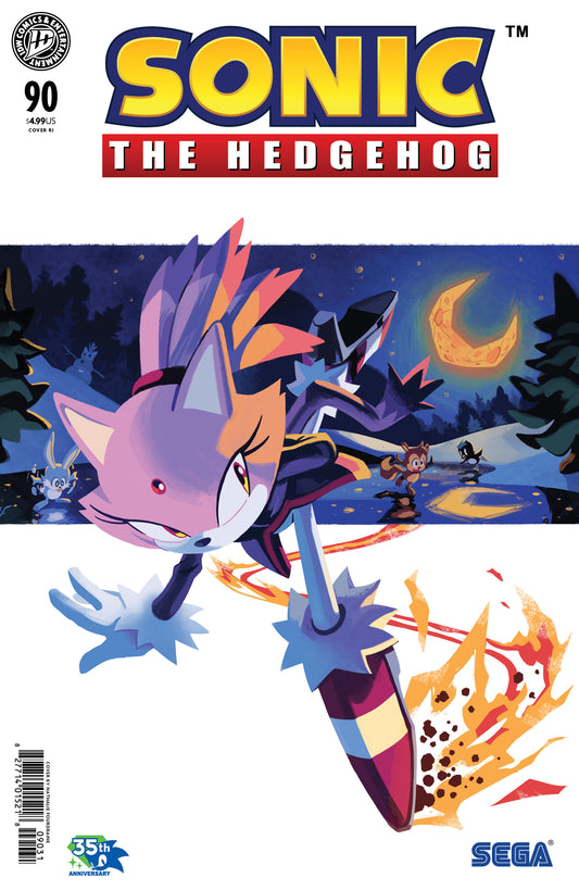 Sonic the Hedgehog #90 Variant RI (15) (Fourdraine) (VF/NM)