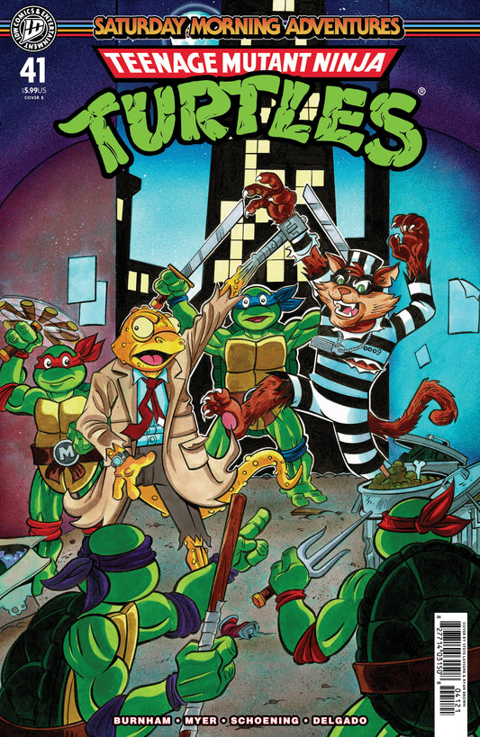 Teenage Mutant Ninja Turtles: Saturday Morning Adventures #41 Variant B (Lavigne) (VF/NM)