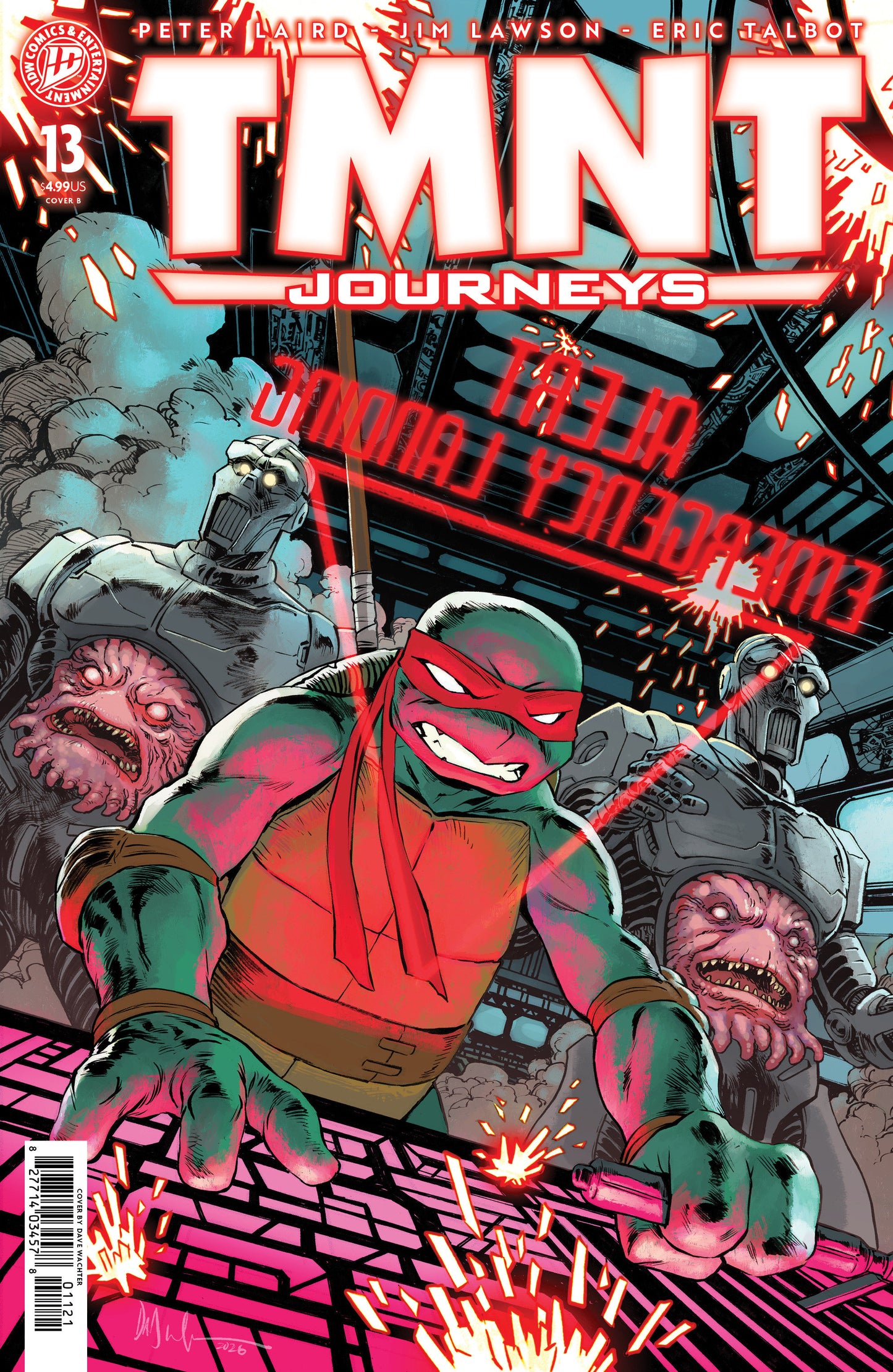 TMNT: Journeys #13 Variant B (Wachter) (VF/NM)