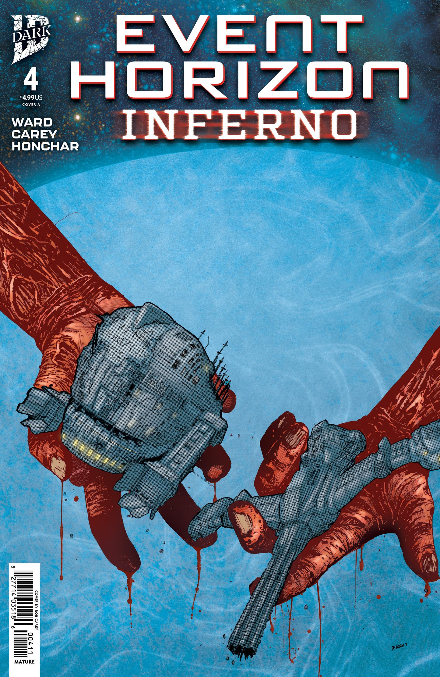 Event Horizon: Inferno #4 Cover A (Carey) (VF/NM)