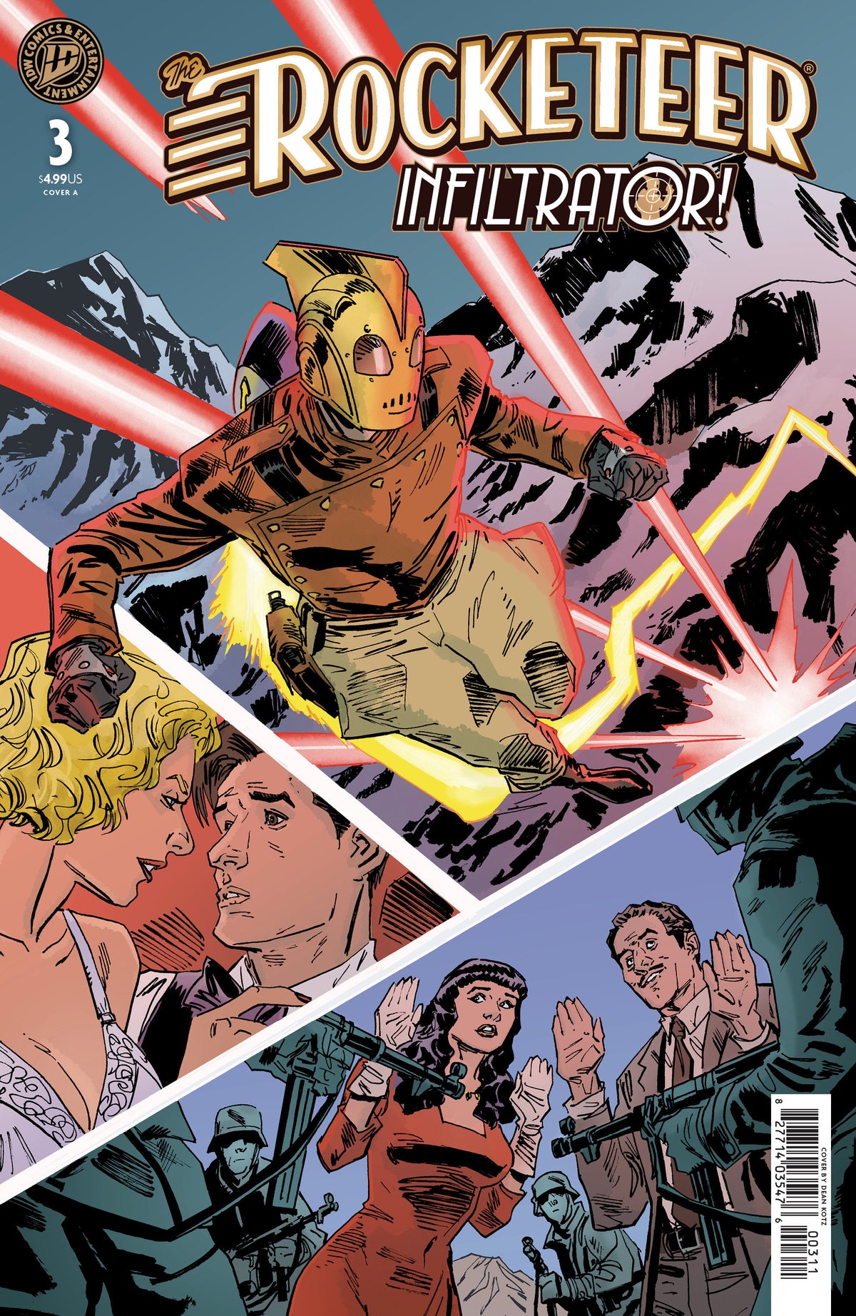 The Rocketeer: Infiltrator! #3 Cover A (Kotz) (VF/NM)