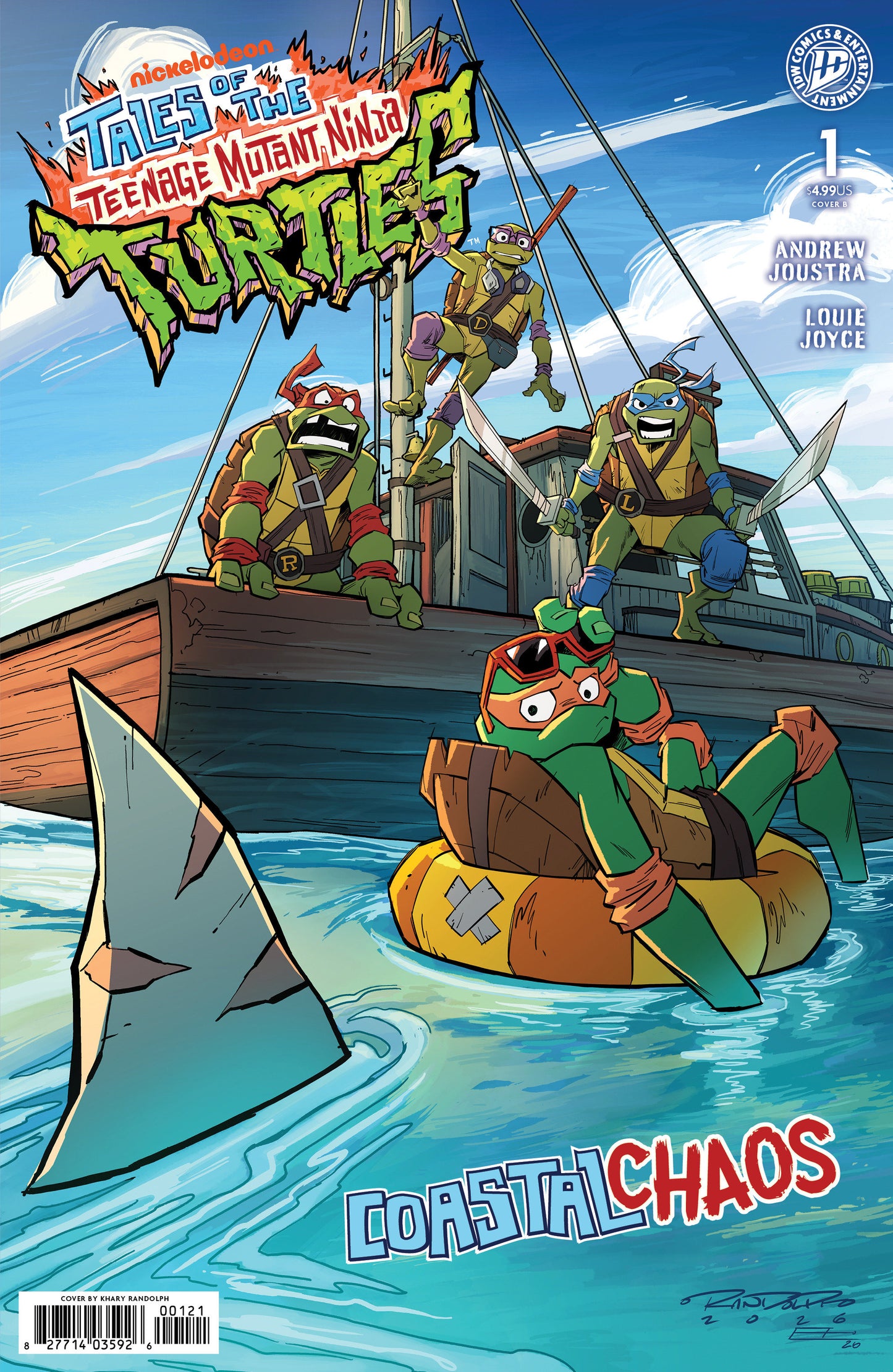 Tales of the Teenage Mutant Ninja Turtles: Coastal Chaos #1 Variant B (Randolph) (VF/NM)