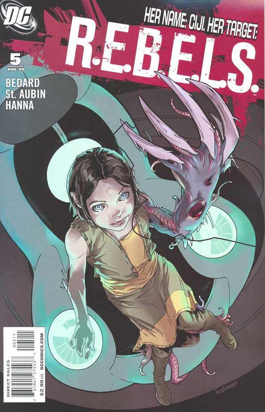 R.E.B.E.L.S. #5 CVR A DC Comics 2009 FN