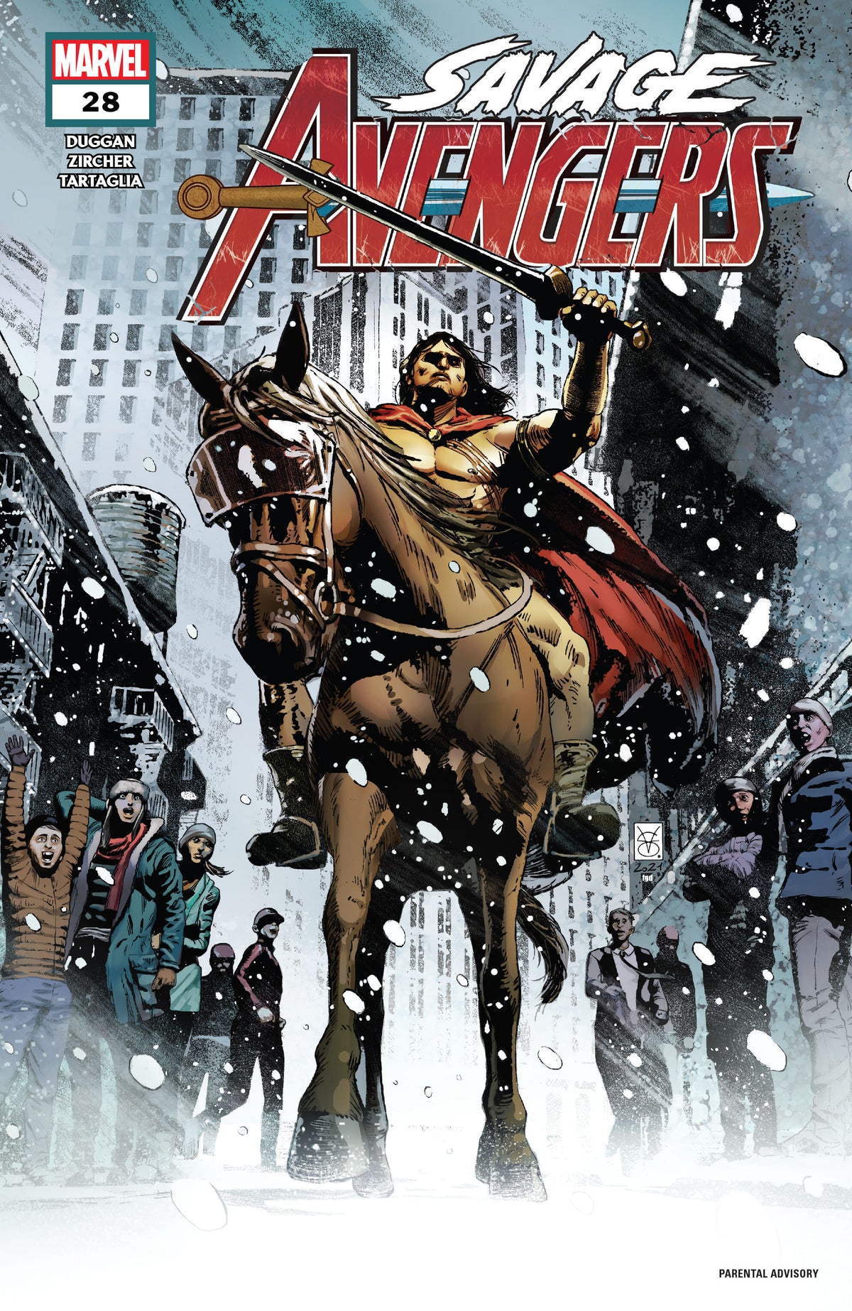 Savage Avengers #28 CVR A Marvel 2022 VF