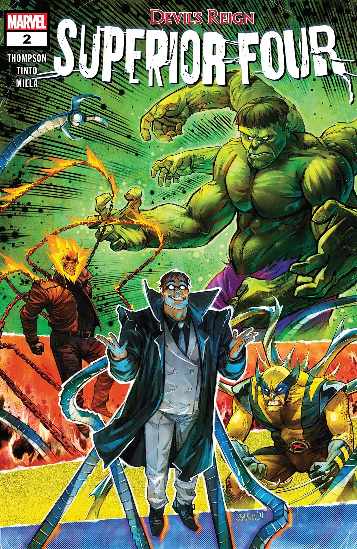 Devil's Reign: Superior Four #2 - CVR A (FN)