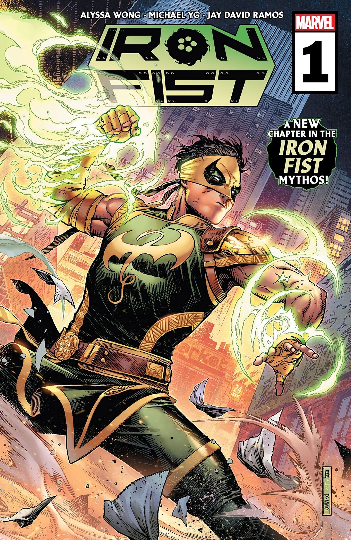 Iron Fist #1 CVR A Marvel 2022 FN