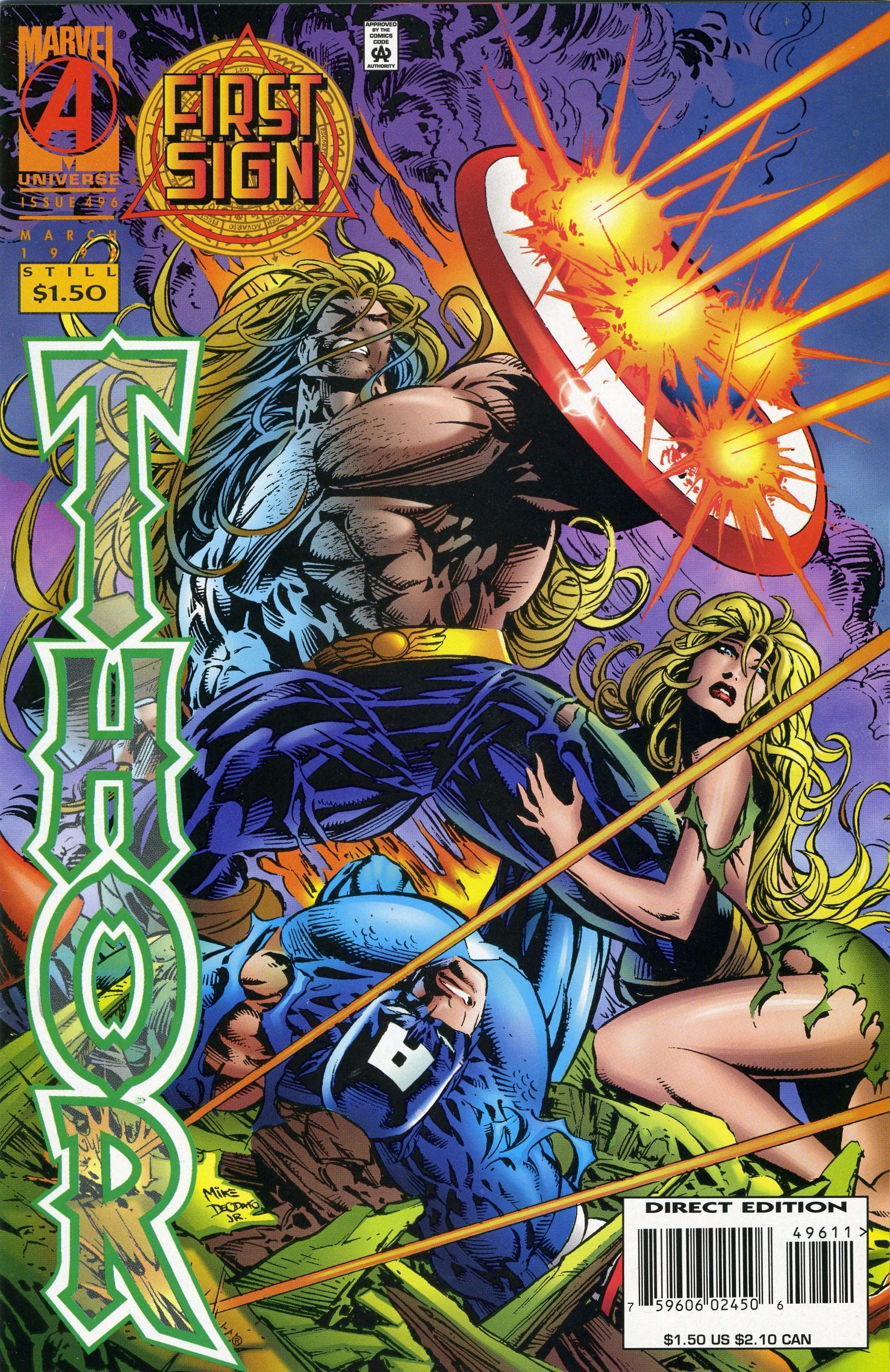 Thor #496 - CVR A (FN/VF)