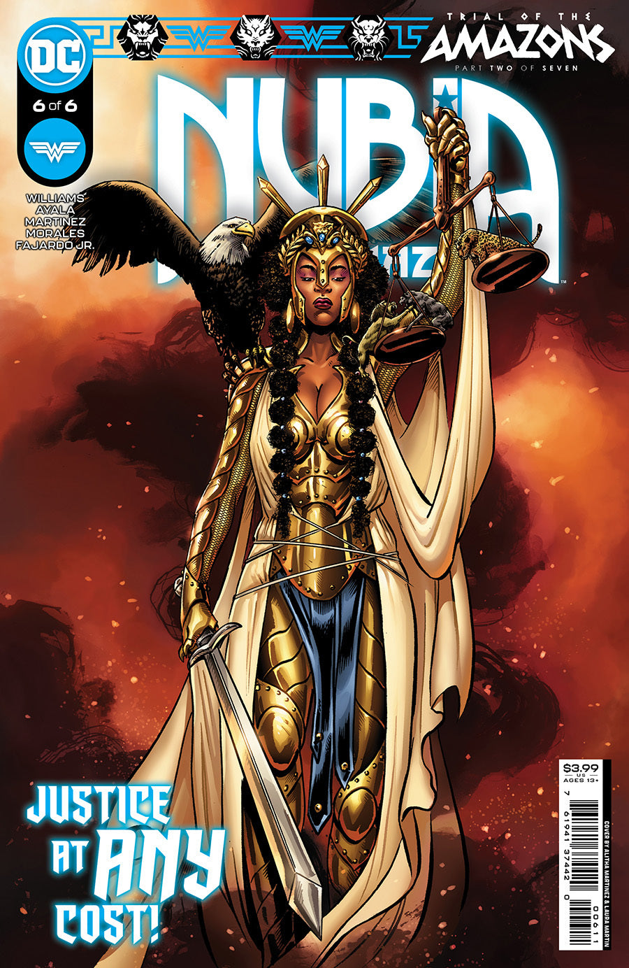 Nubia & the Amazons #6 - CVR A (FN)