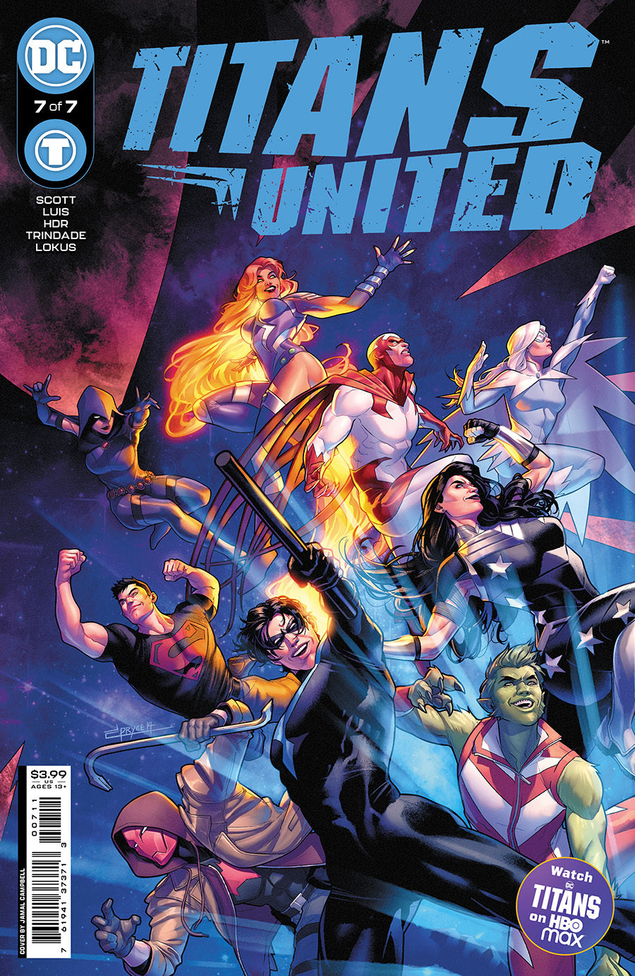 Titans United #7 - CVR A (FN)