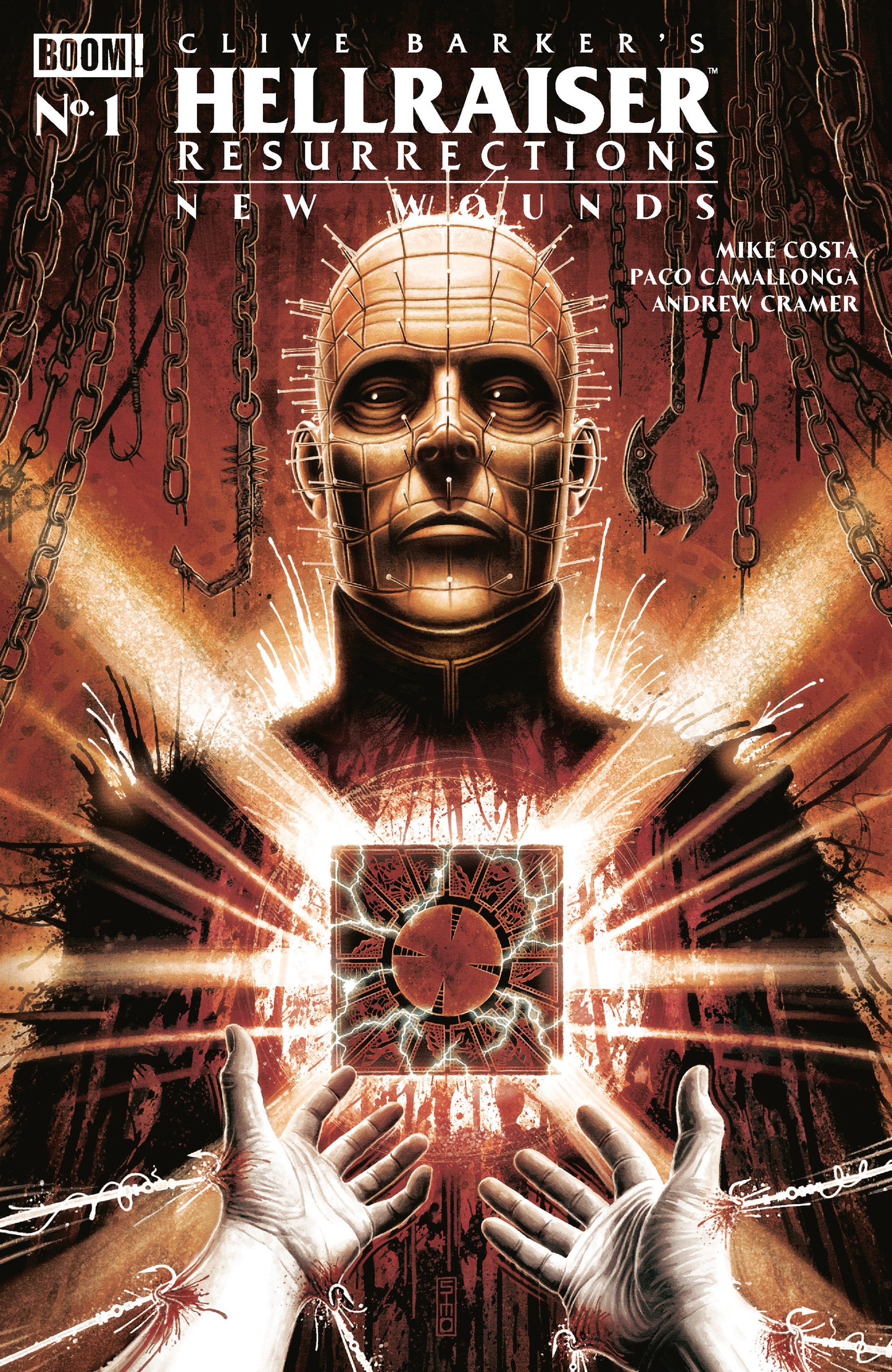 Hellraiser: Resurrections - New Wounds #1 A Main (Dressed, Simpson) (VF/NM)