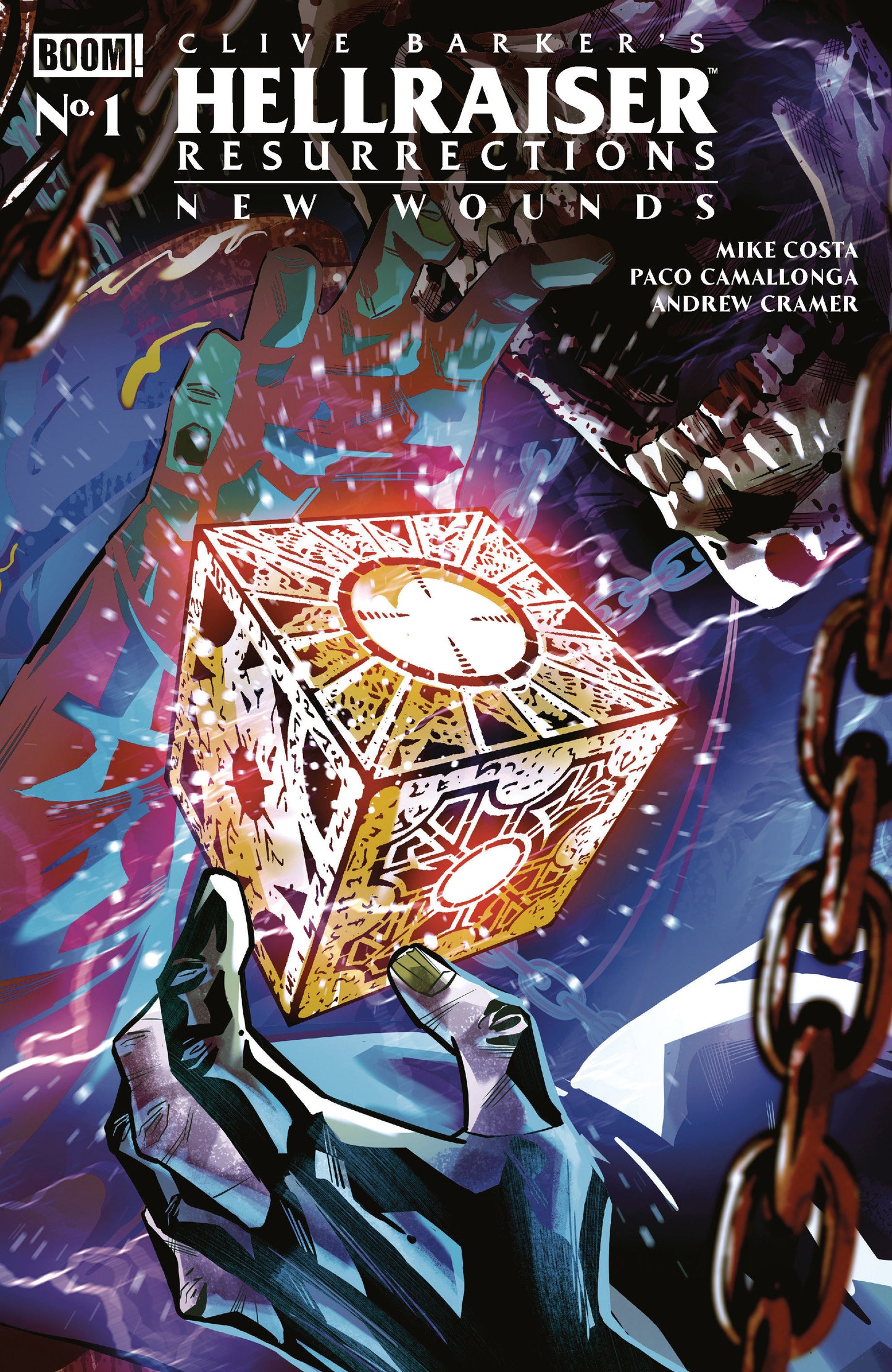 Hellraiser: Resurrections - New Wounds #1 B Variant (Dressed, Sabbatini) (VF/NM)