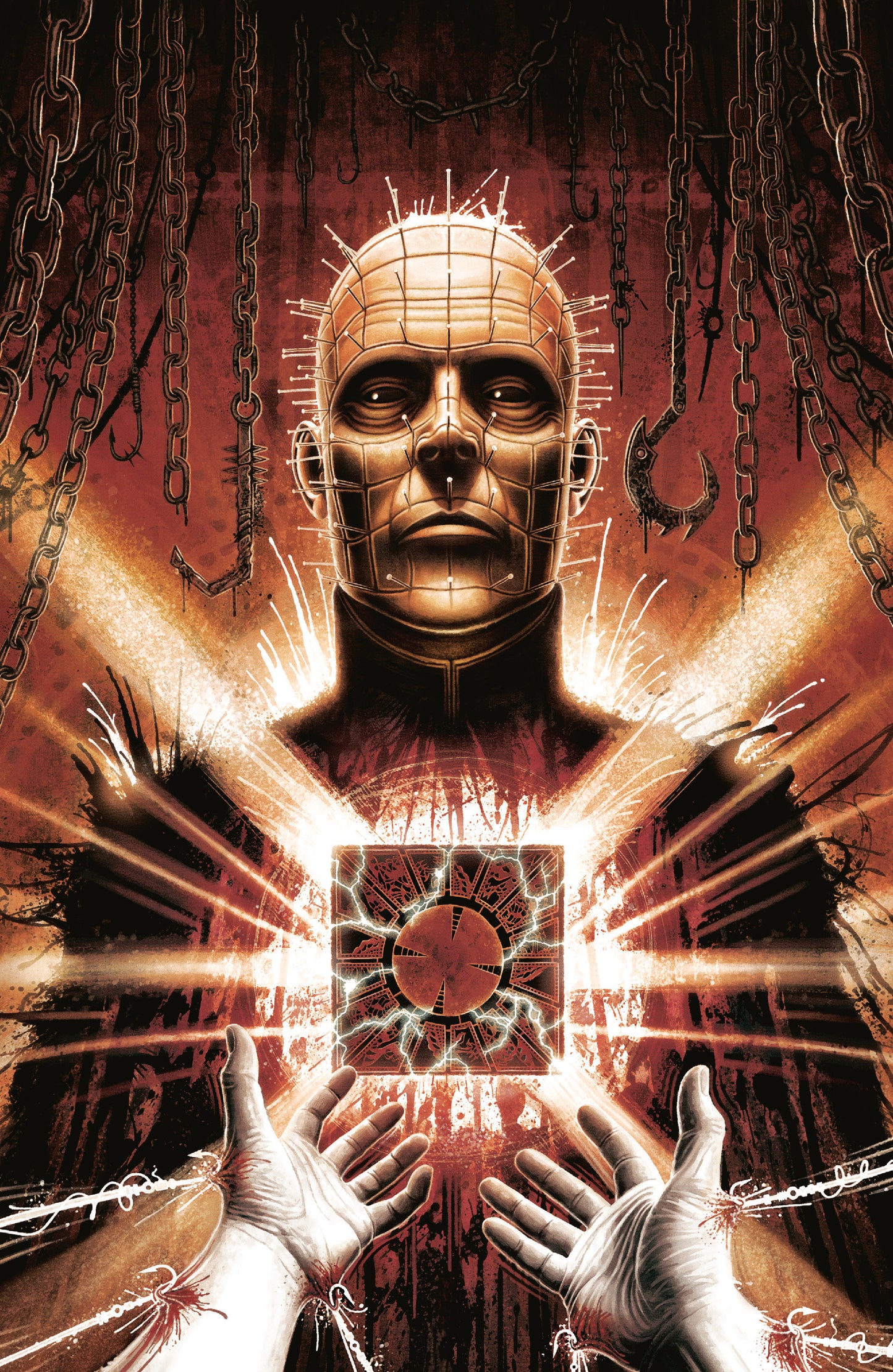 Hellraiser: Resurrections - New Wounds #1 F Unlimited Variant (Full Art, Simpson) (VF/NM)