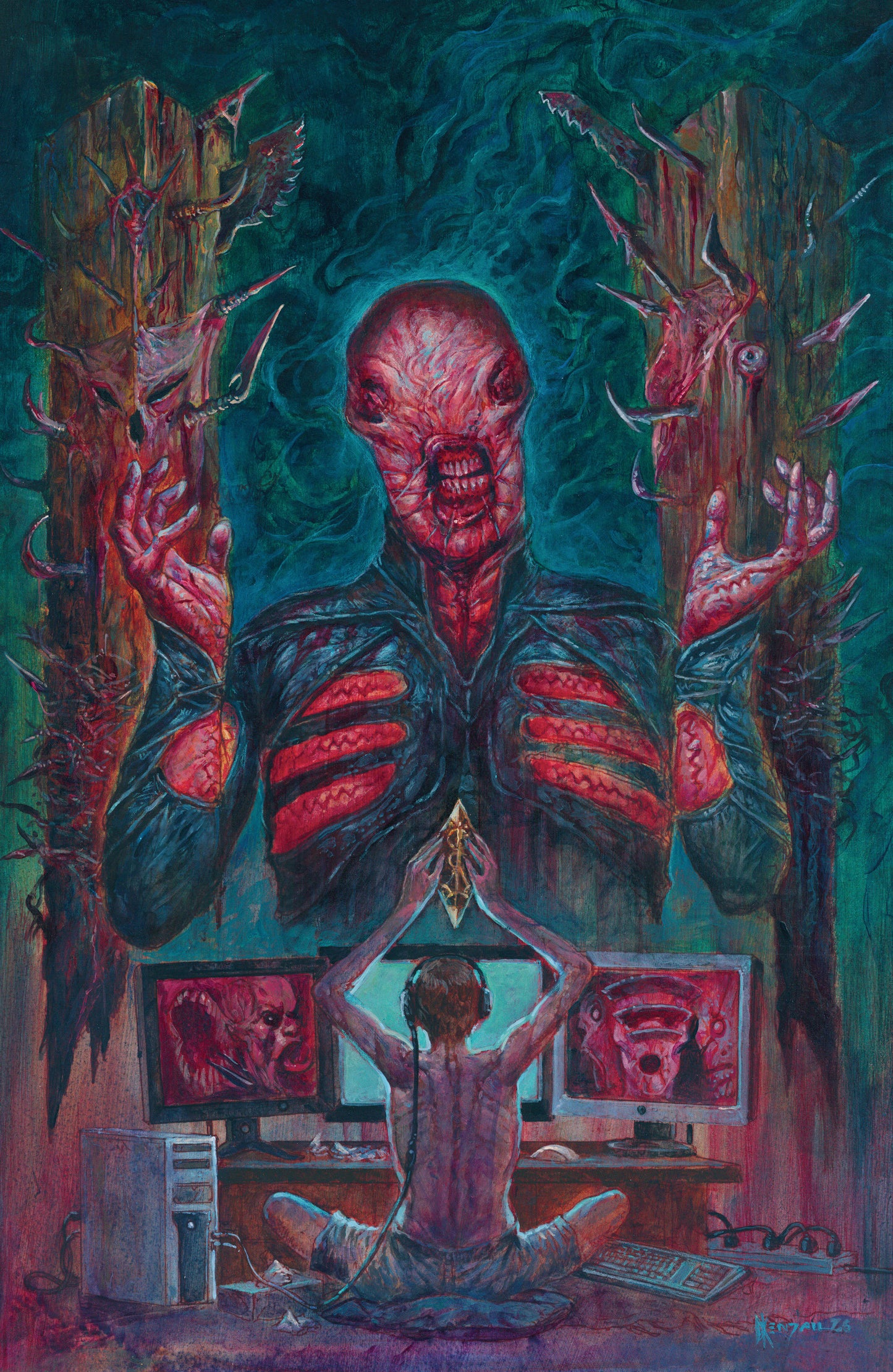 Hellraiser: Resurrections - The Onanistic Ritual #1 F Unlimited Variant (Full Art, Kendall) (VF/NM)