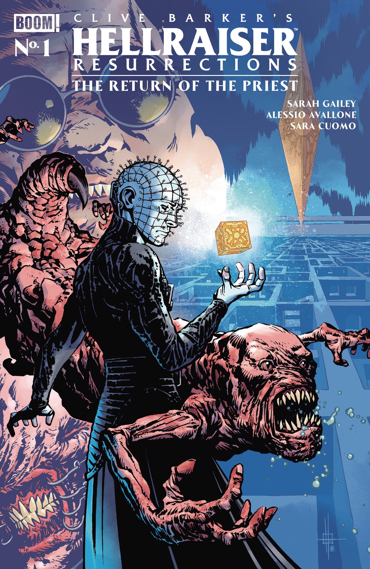 Hellraiser: Resurrections - The Return of the Priest #1 A Main (Dressed, Howard) (VF/NM)