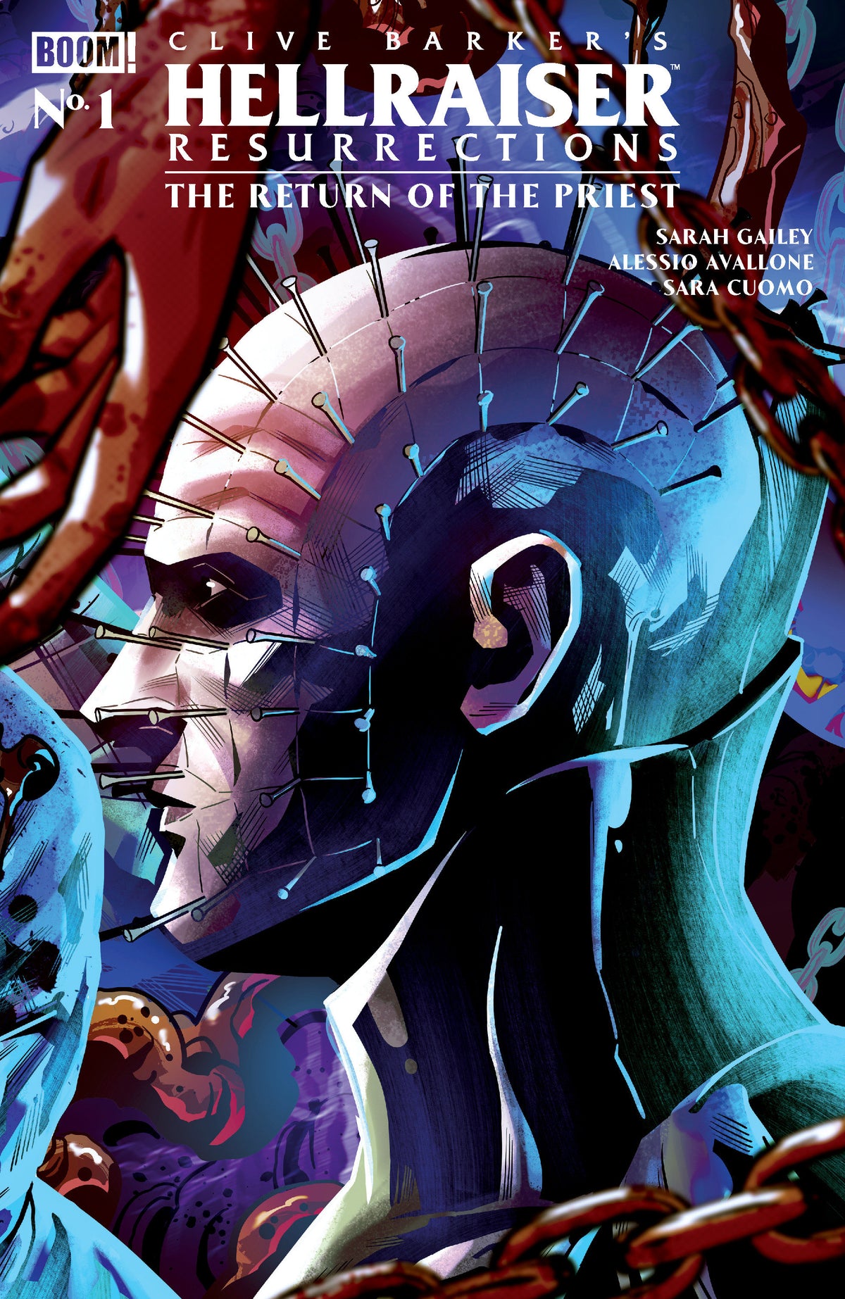 Hellraiser: Resurrections - The Return of the Priest #1 B Variant (Dressed, Sabbatini) (VF/NM)