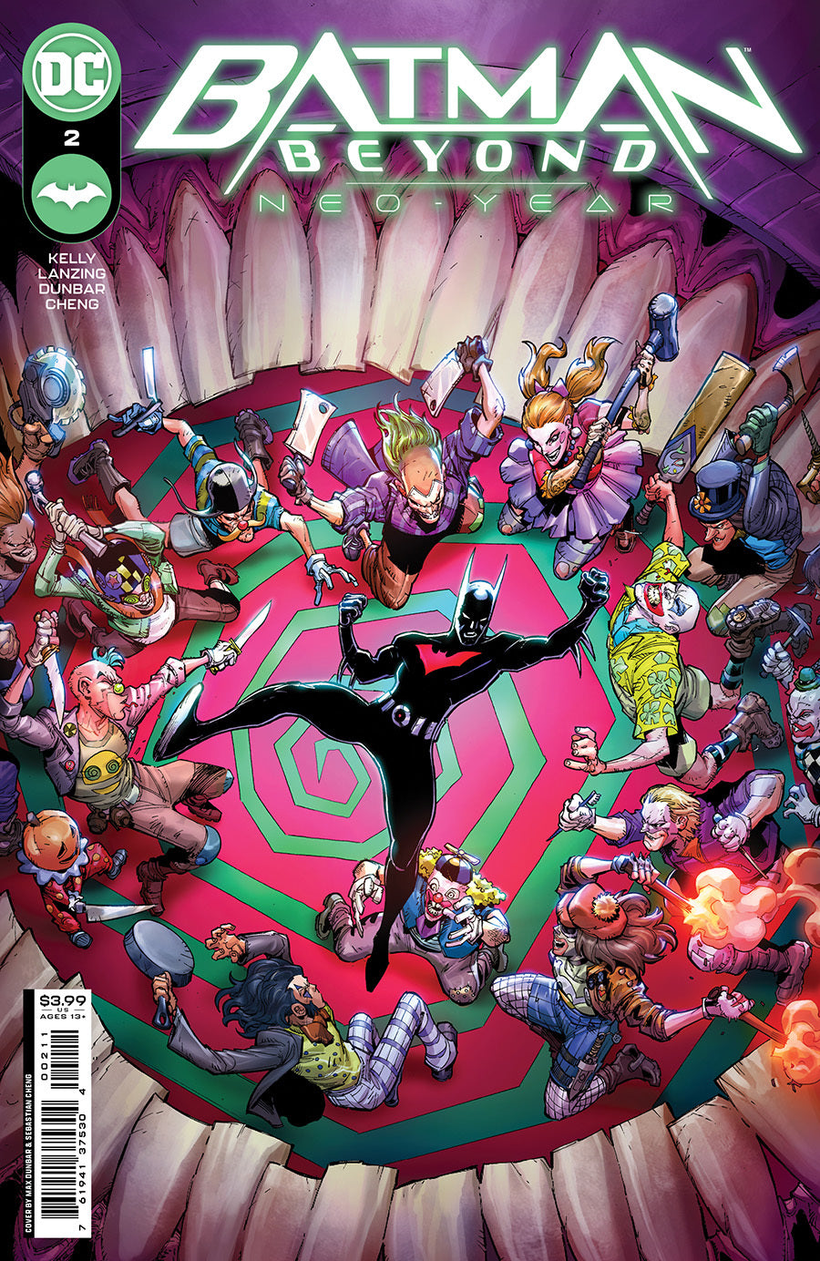 Batman Beyond: Neo-Year #2 CVR A DC Comics 2022 FN