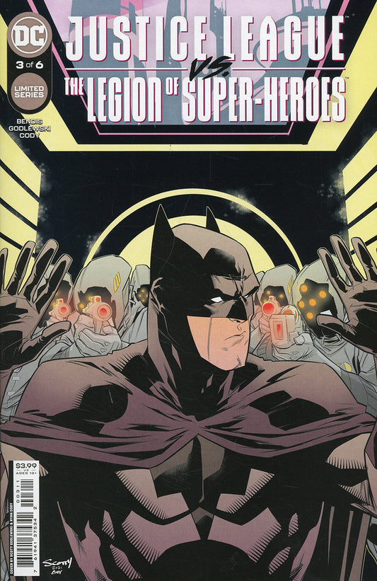 Justice League vs. The Legion of Super-Heroes #3 CVR A DC Comics 2022 FN