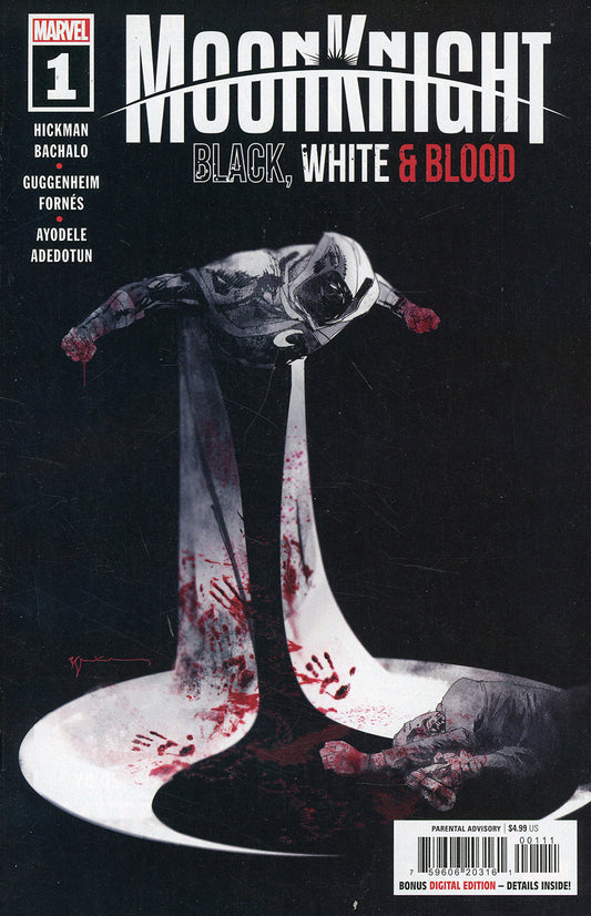 Moon Knight: Black, White & Blood #1 CVR A Marvel 2022 FN