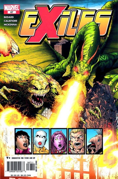 Exiles #67 CVR A Marvel 2005 VF