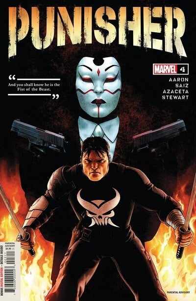 Punisher #4 CVR A Marvel 2022 VF