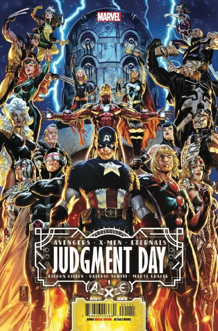 A.X.E.: Judgment Day #1 CVR A Marvel 2022 FN