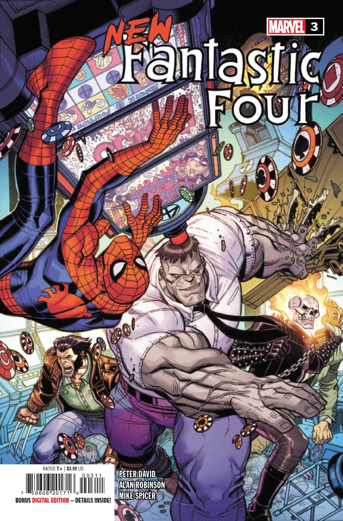 New Fantastic Four #3 CVR A Marvel 2022 FN
