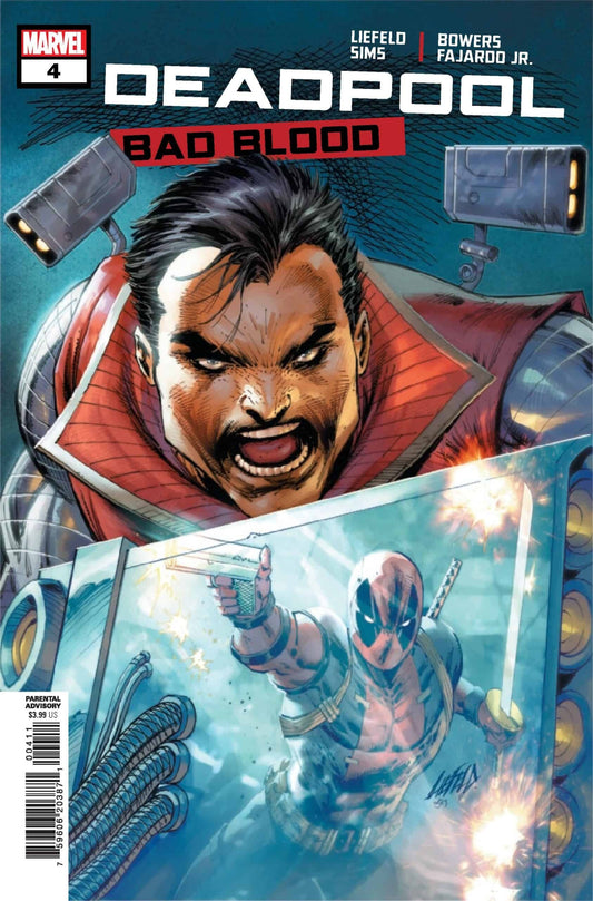 Deadpool: Bad Blood #4 CVR A Marvel 2022 FN