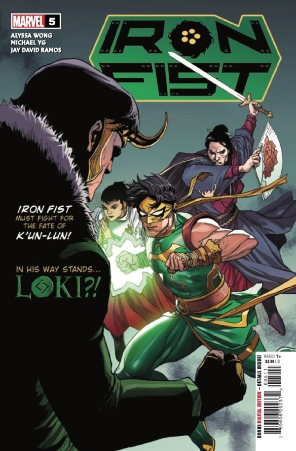 Iron Fist #5 CVR A Marvel 2022 FN