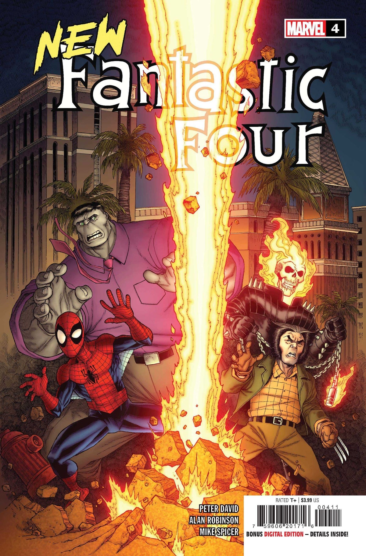 New Fantastic Four #4 CVR A Marvel 2022 FN