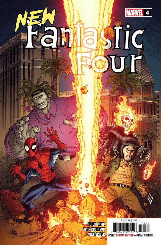 New Fantastic Four #4 CVR A Marvel 2022 FN