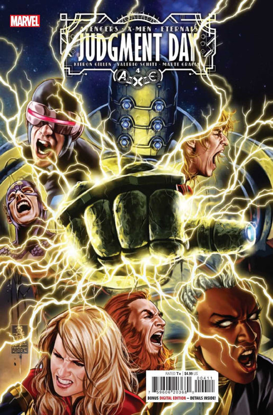 A.X.E.: Judgment Day #4 CVR A Marvel 2022 FN