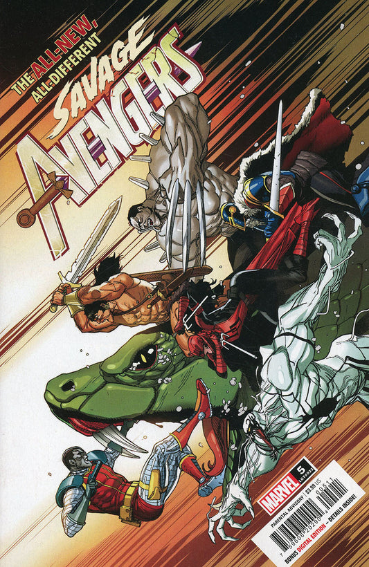 Savage Avengers #5 CVR A Marvel 2022 VF