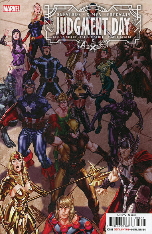 A.X.E.: Judgment Day #5 CVR A Marvel 2022 FN