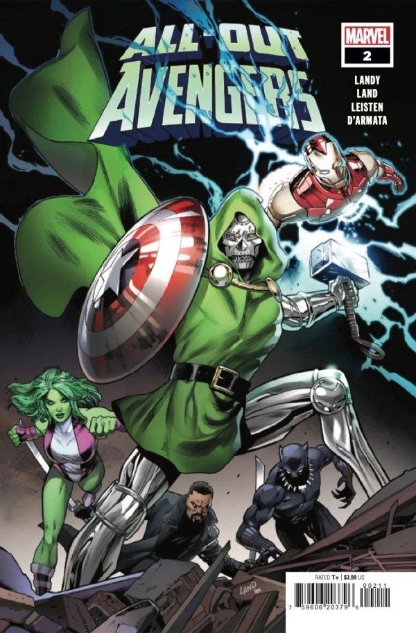 All-Out Avengers #2 CVR A Marvel 2022 FN