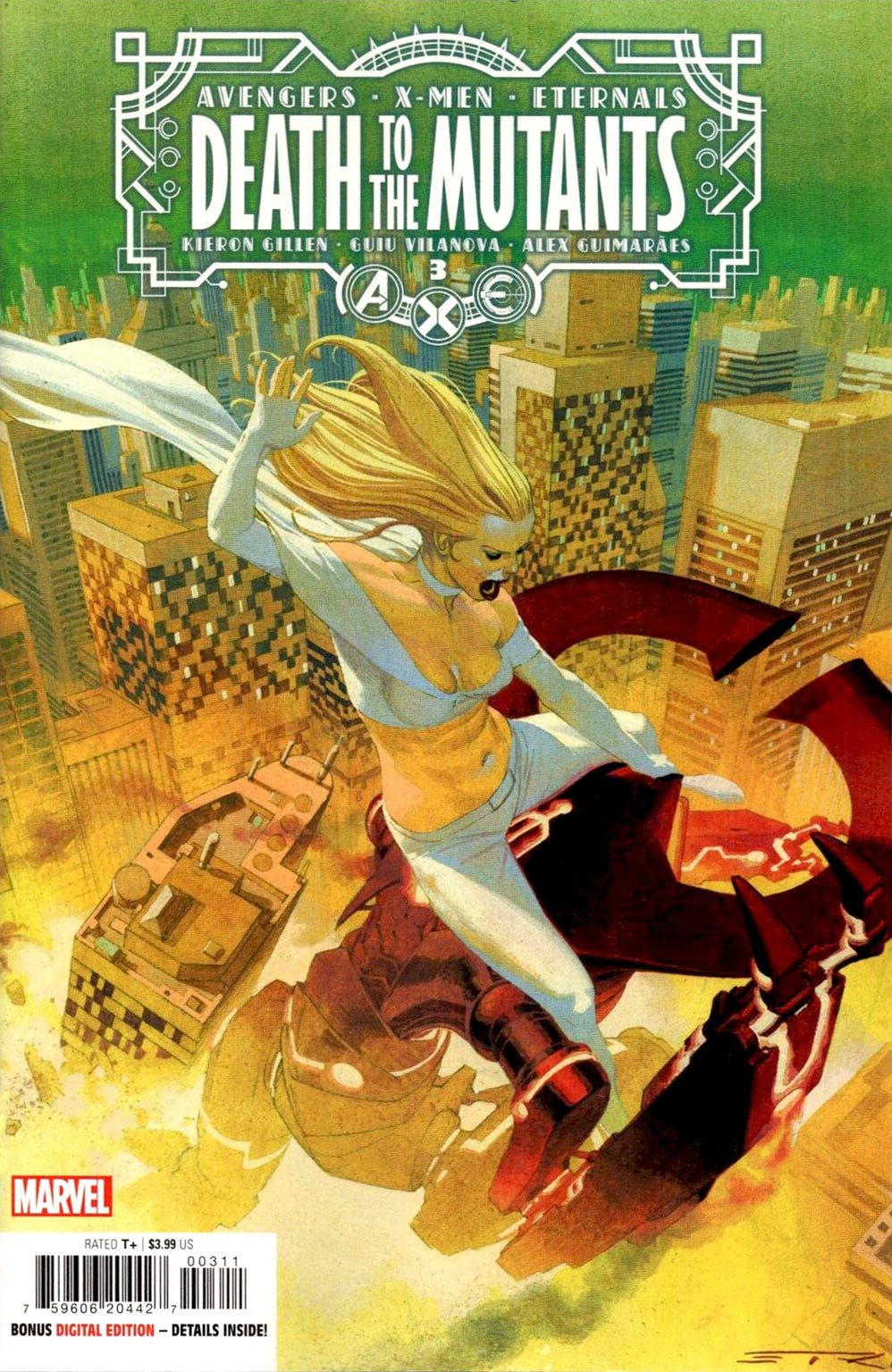 A.X.E.: Death to the Mutants #3 CVR A Marvel 2022 FN