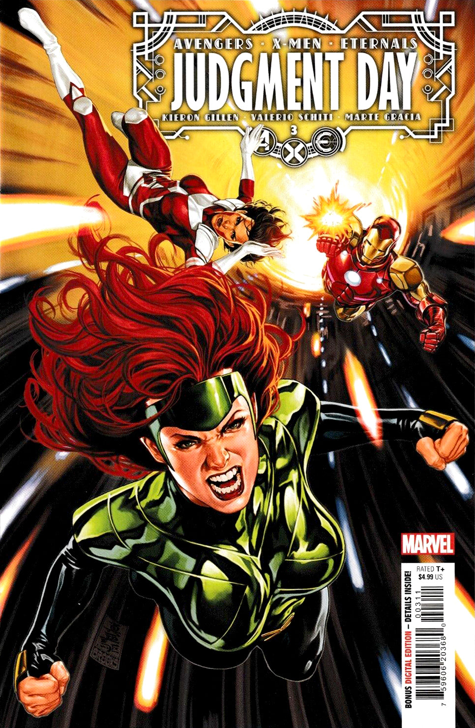 A.X.E.: Judgment Day #3 CVR A Marvel 2022 FN