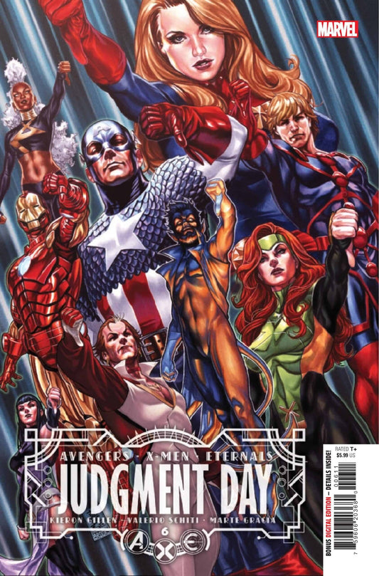 A.X.E.: Judgment Day #6 CVR A Marvel 2022 FN