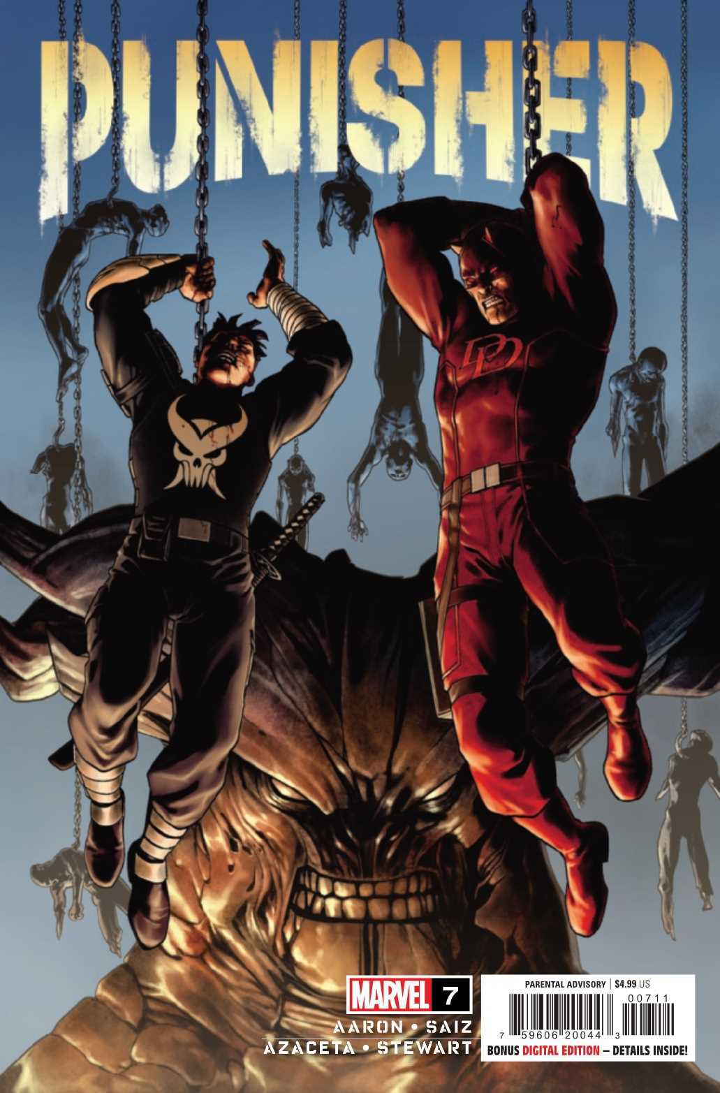 Punisher #7 CVR A Marvel 2022 VF