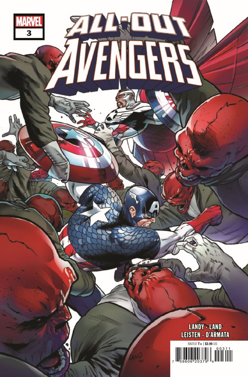 All-Out Avengers #3 CVR A Marvel 2022 FN