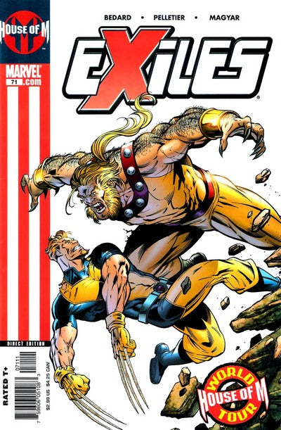 Exiles #71 CVR A Marvel 2005 VF
