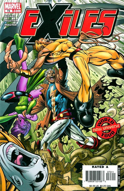 Exiles #73 CVR A Marvel 2006 VF