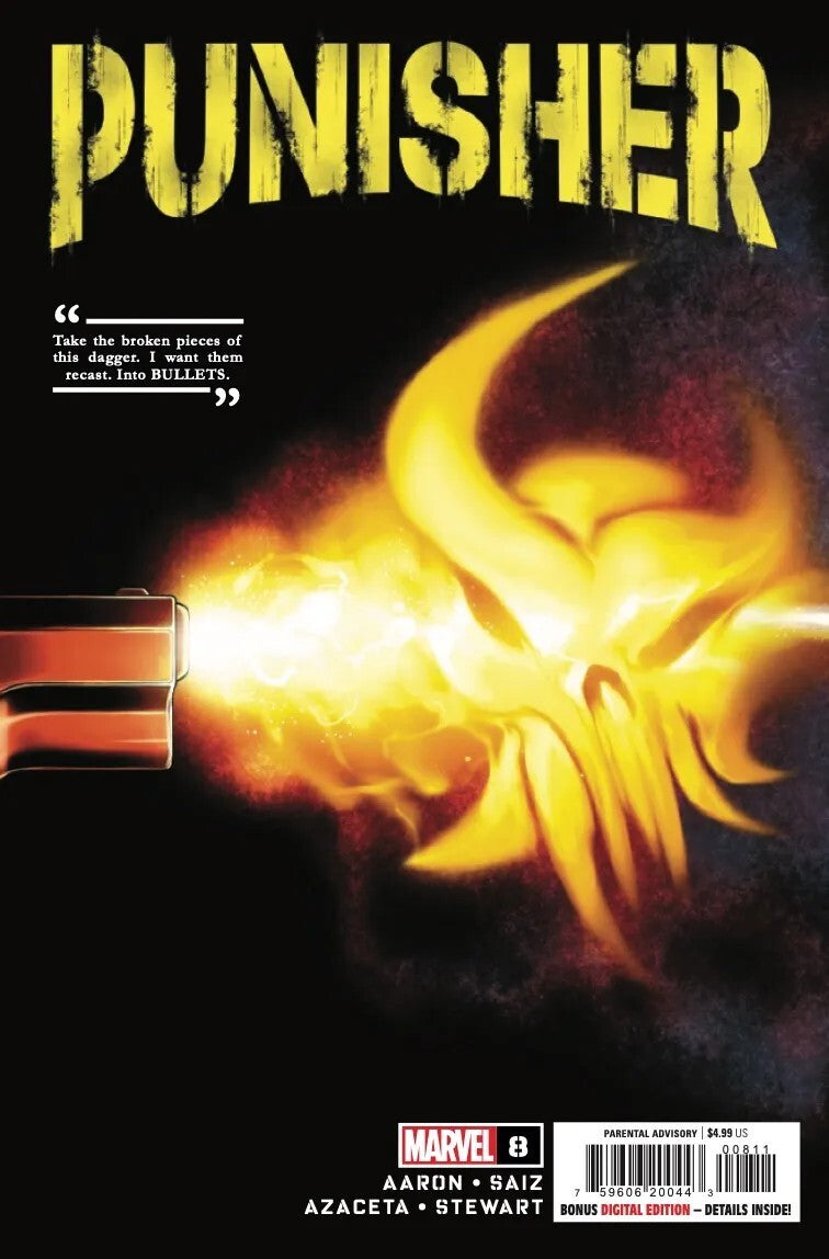 Punisher #8 CVR A Marvel 2022 VF