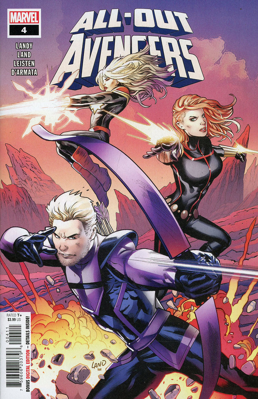 All-Out Avengers #4 CVR A Marvel 2022 FN
